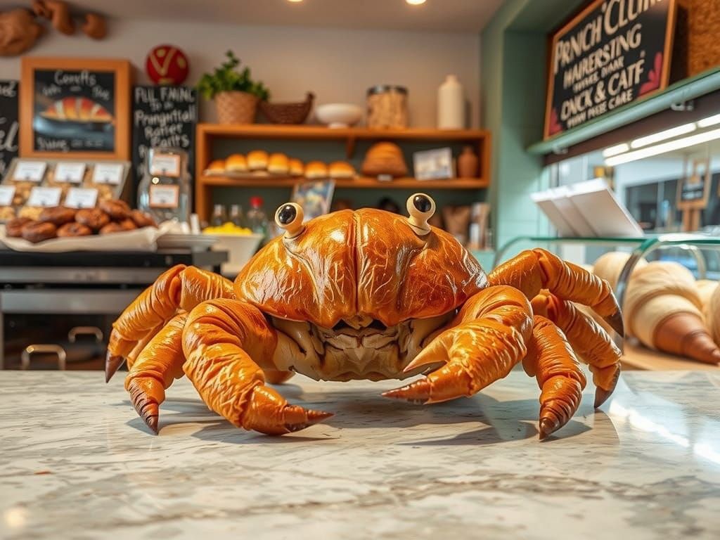 Crabssant  by @AI Wannabe