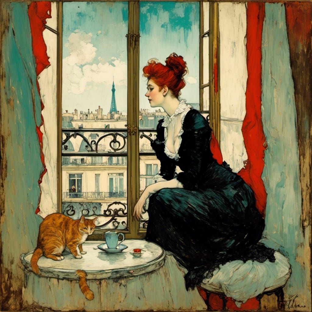 People watching