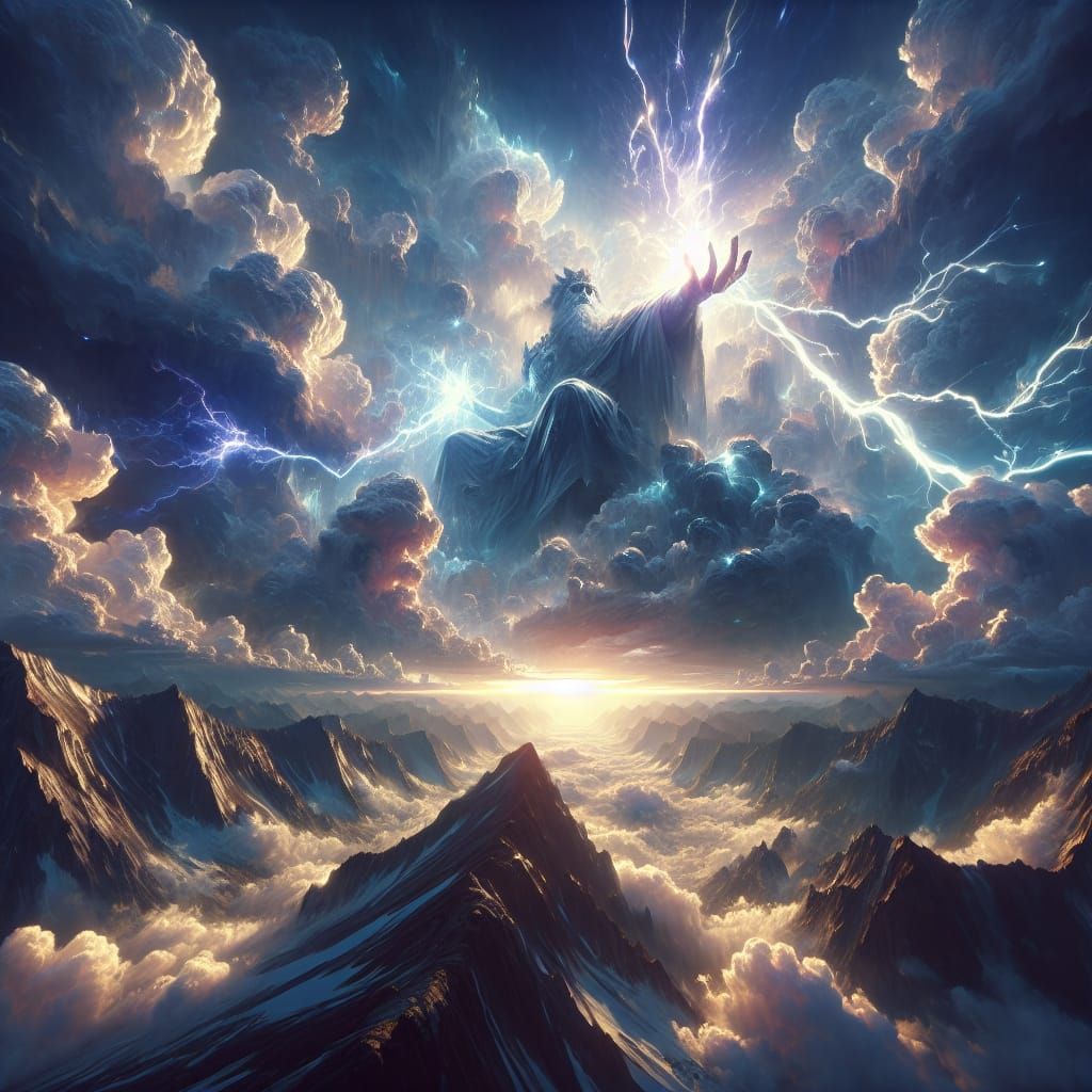 Zeus. King of the gods and the god of the sky, lightning and...