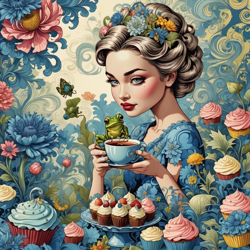 The Tea Beauty.