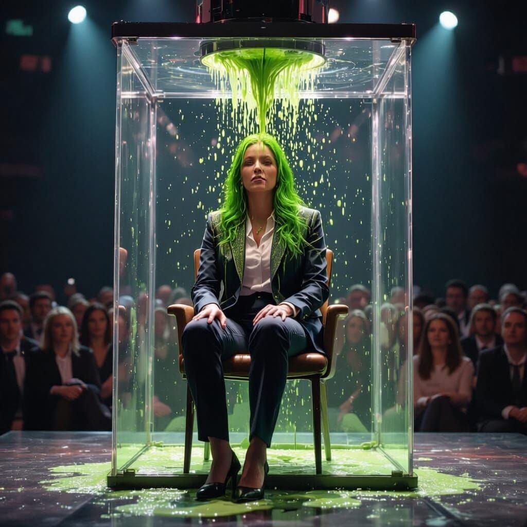 The Gunge Tank pt2 - the politician gets it