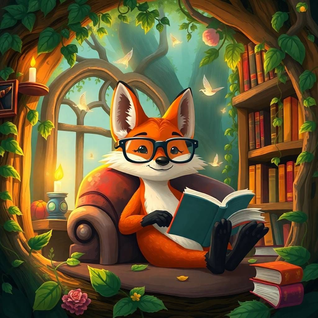 “Fox Tales & Quiet Whispers”