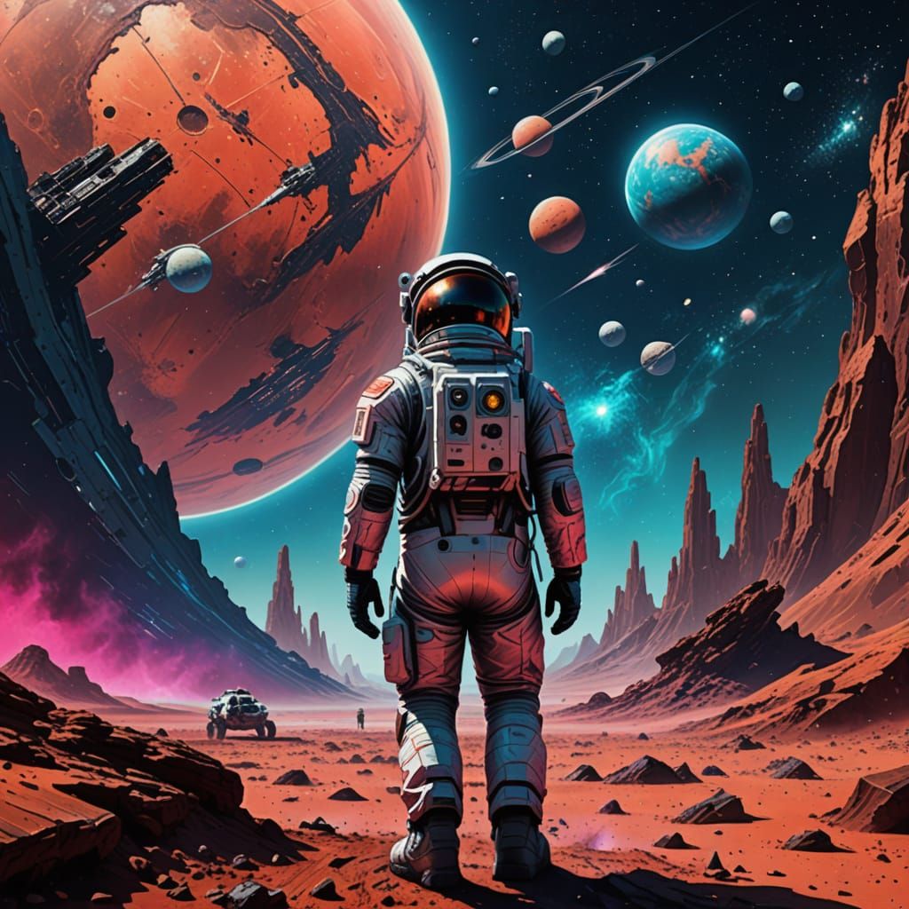 SPACE WESTERN  by @Danumba