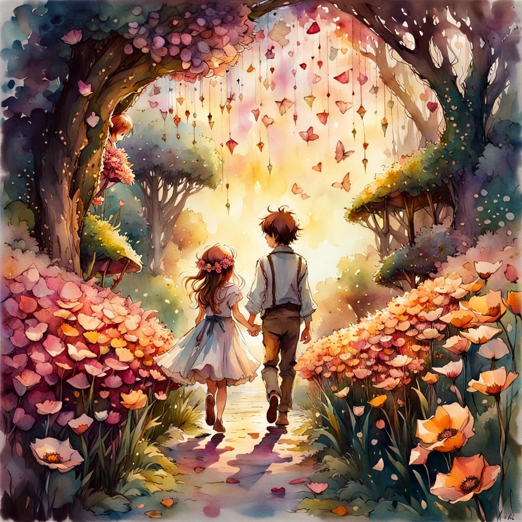 Childhood memories   by @dreamowl