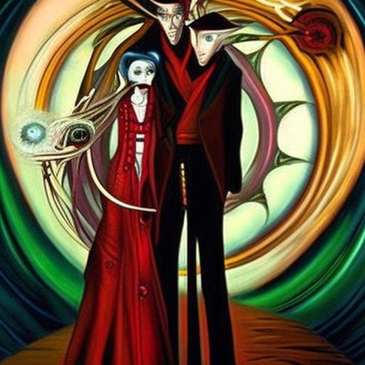 "Time: clocks" epic dystopian film noir masterpiece by Amand...