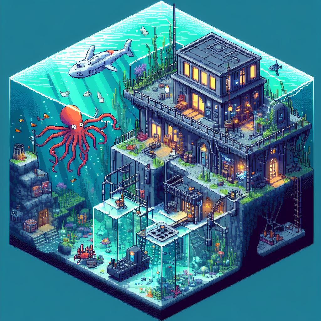 Underwater Level Isometric