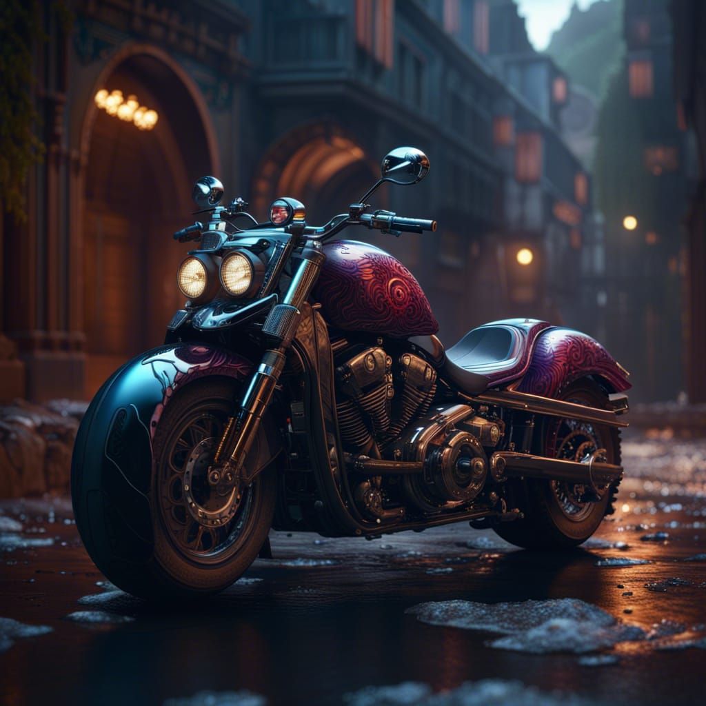 Motorcycle  by @undefined