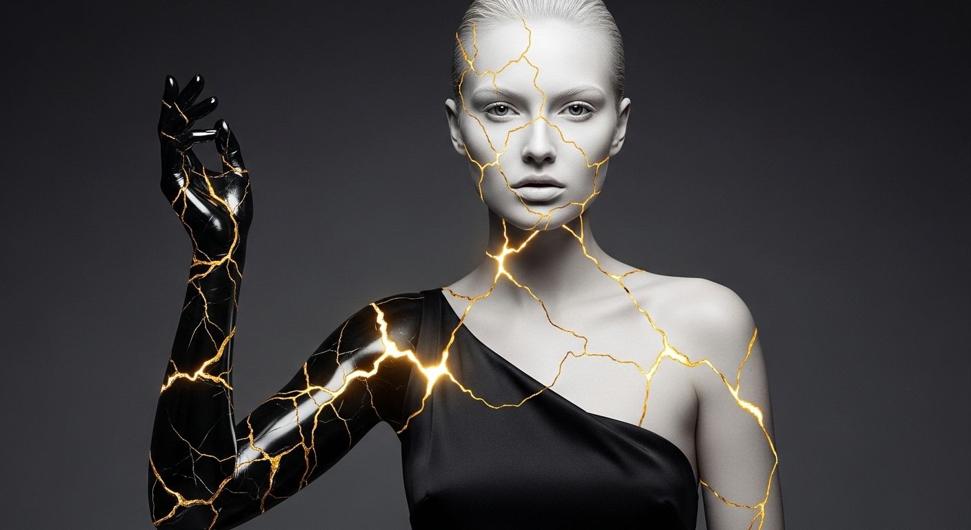 Obsidian Kintsugi Muse