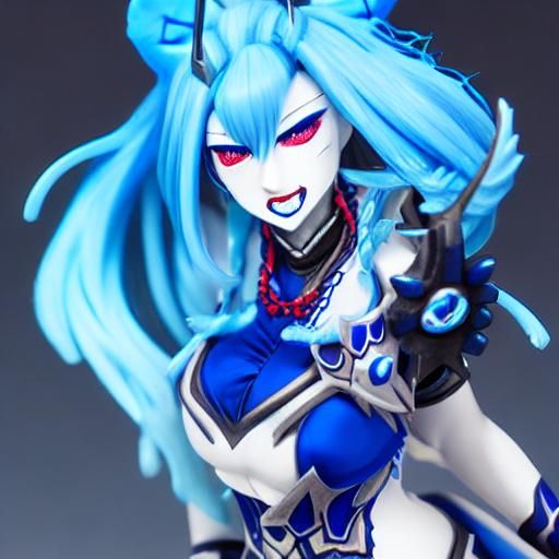 Blue Oni Girl