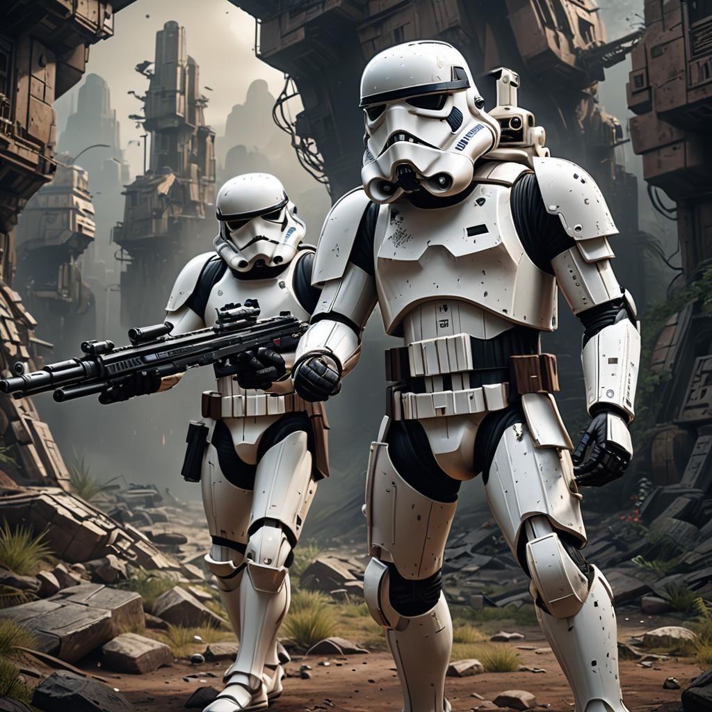 2 stormtroopers