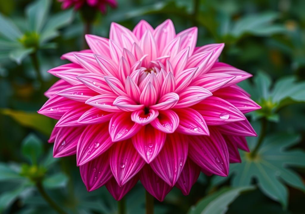 Iridescent dahlia 
