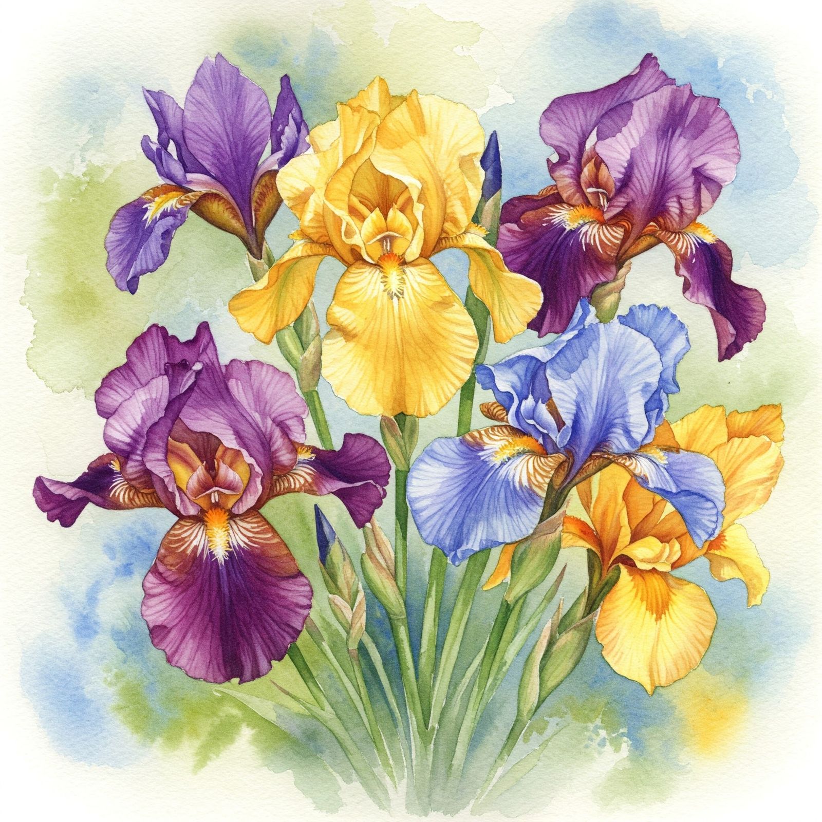 Iris Flowers