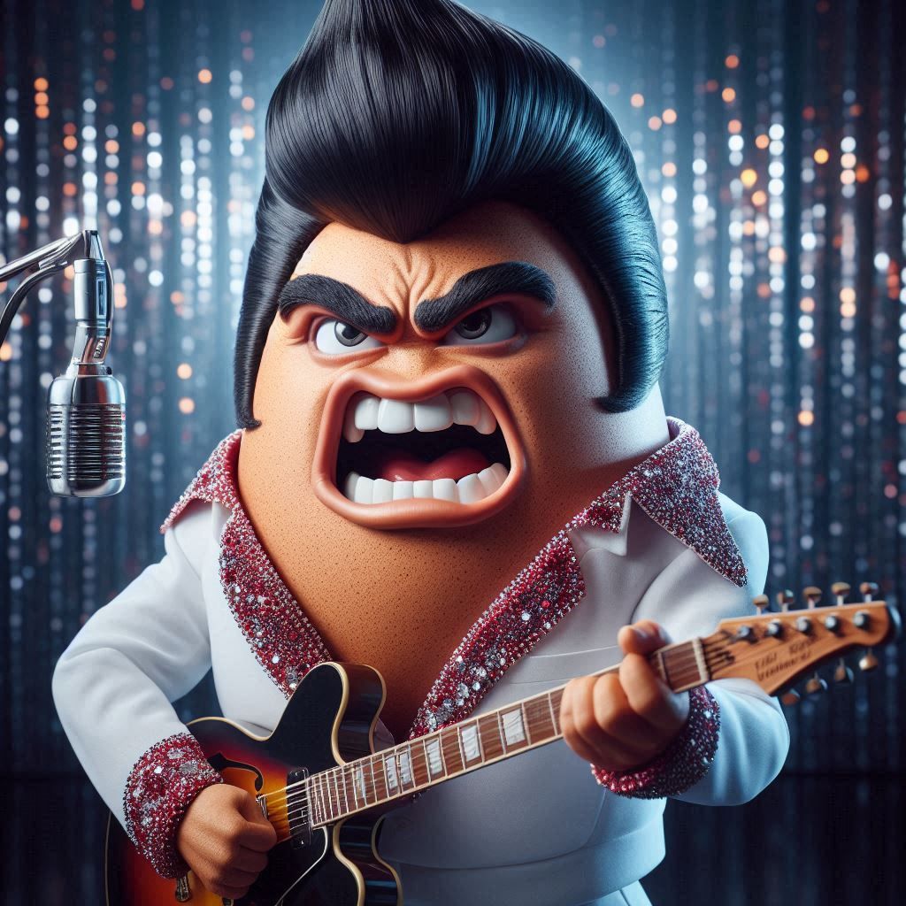 Angry Egg: Elvis in Vegas