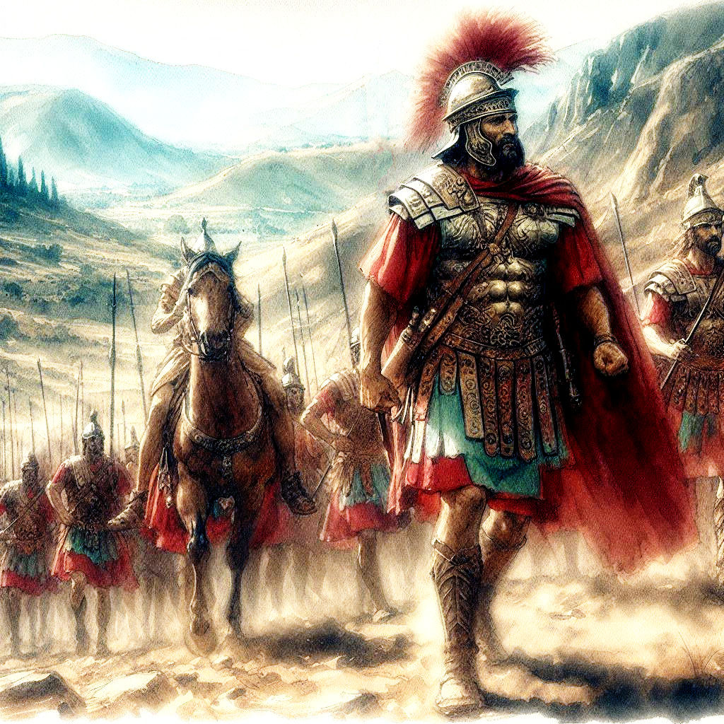 Gnaeus Pompeius Magnus in the Hills of Hispania