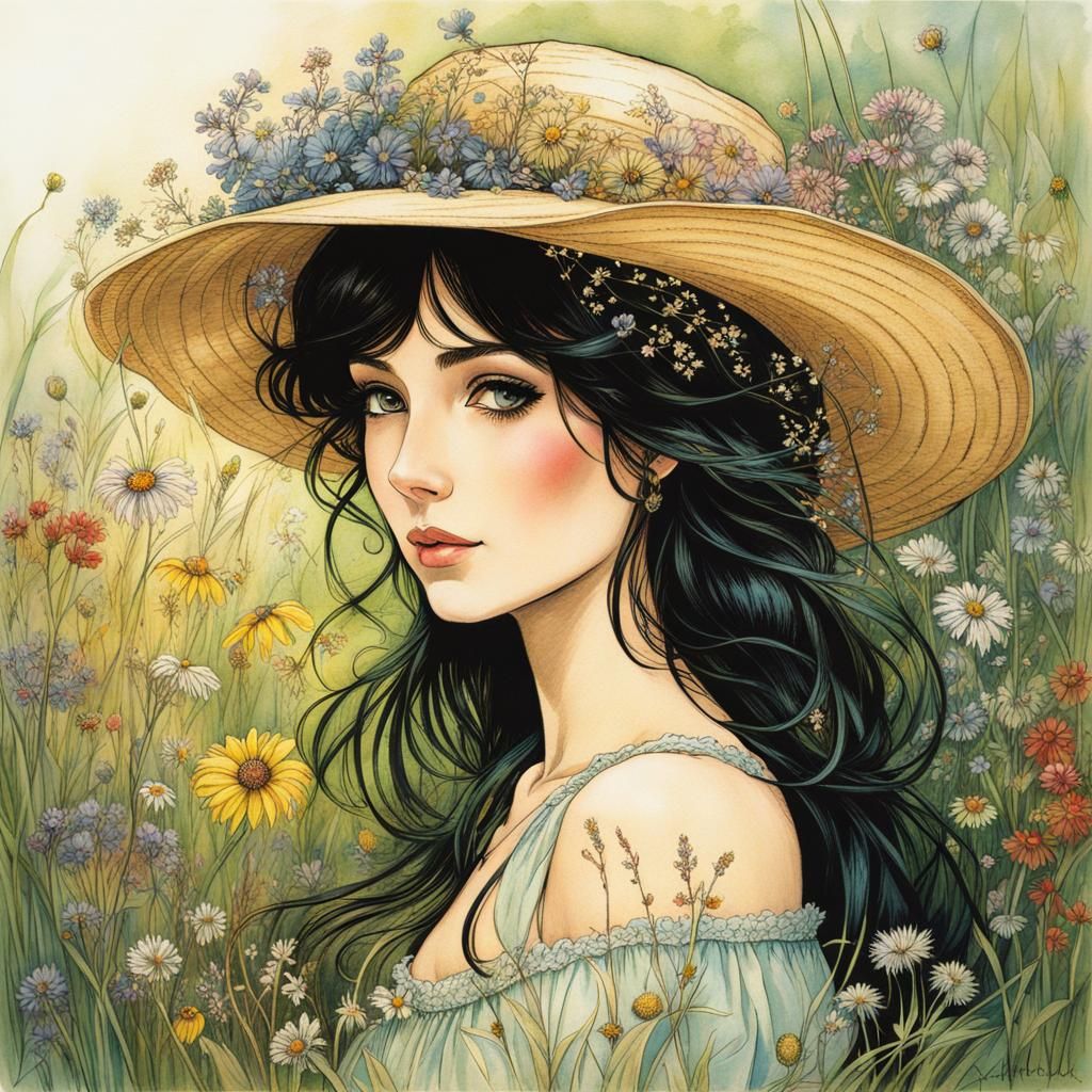 Wildflowers  by @Hesione