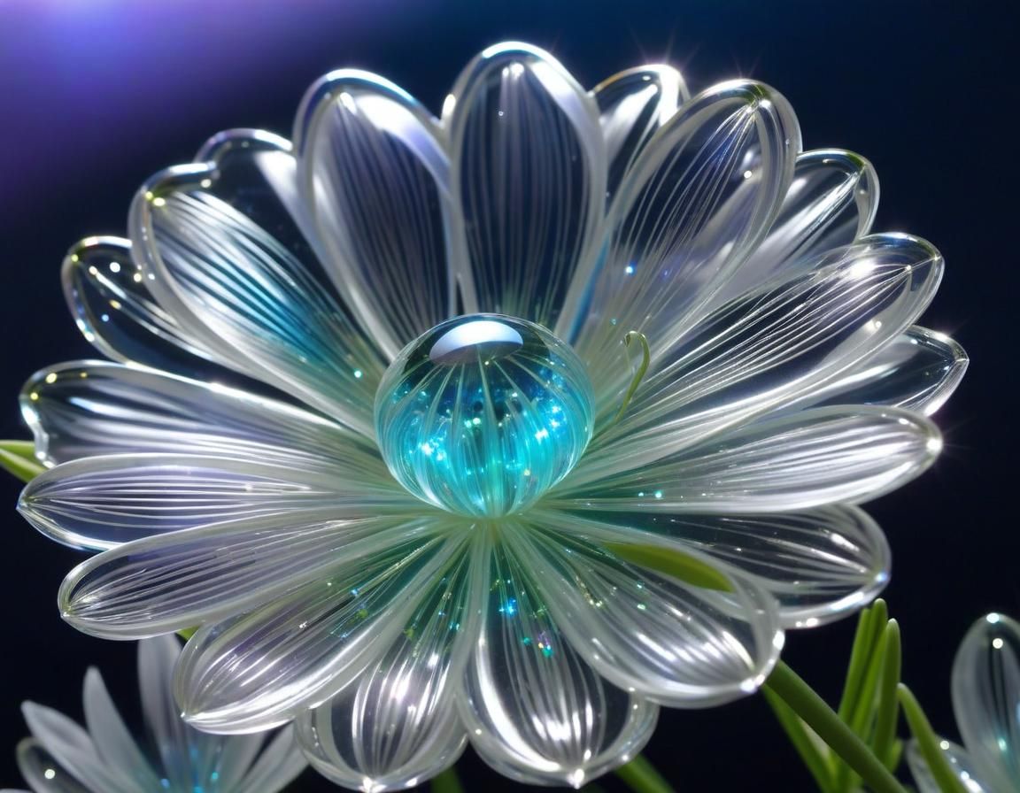 Glass flower
