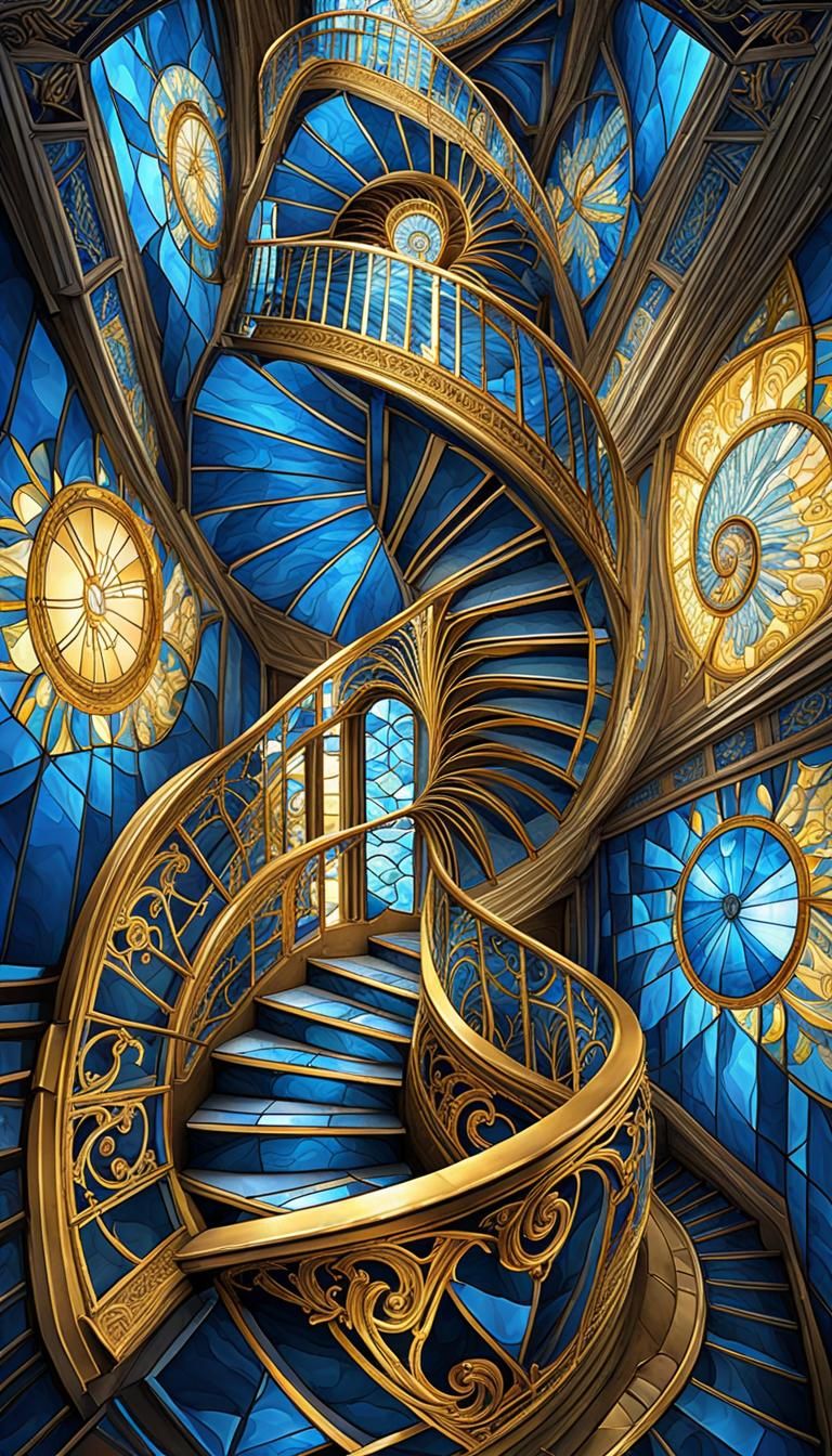 Never Ending Staircase  by @lawrencelot