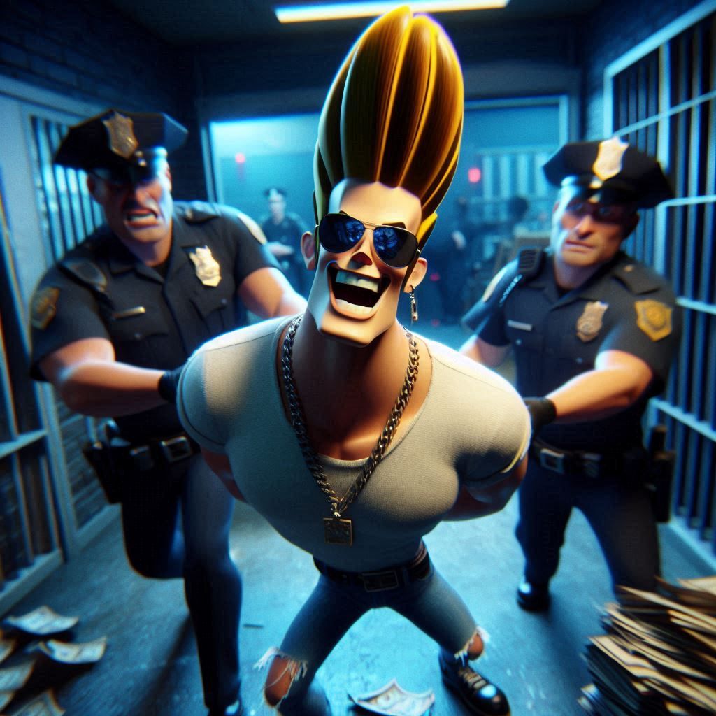 Johnny Bravo In Trouble