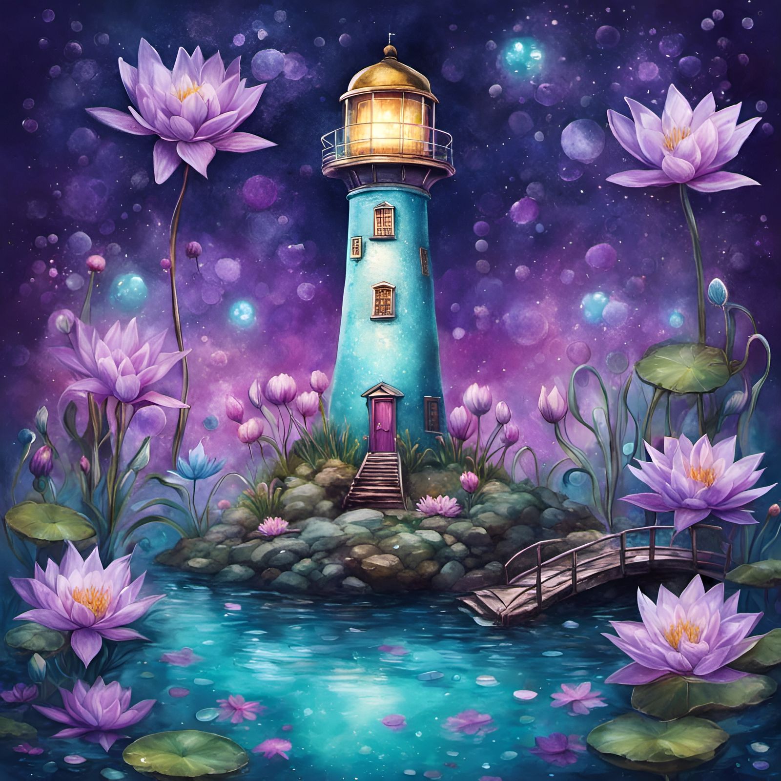 Island Light AI Generated Artwork NightCafe Creator