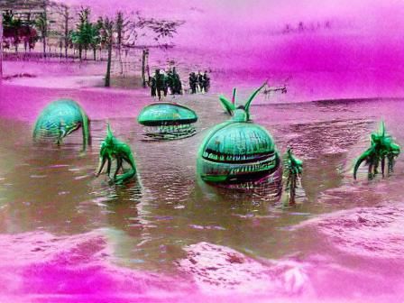The aliens returned