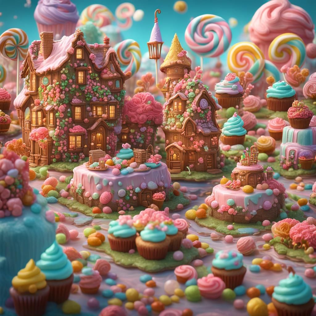 Sweet Tooth Village  by @Litnut17