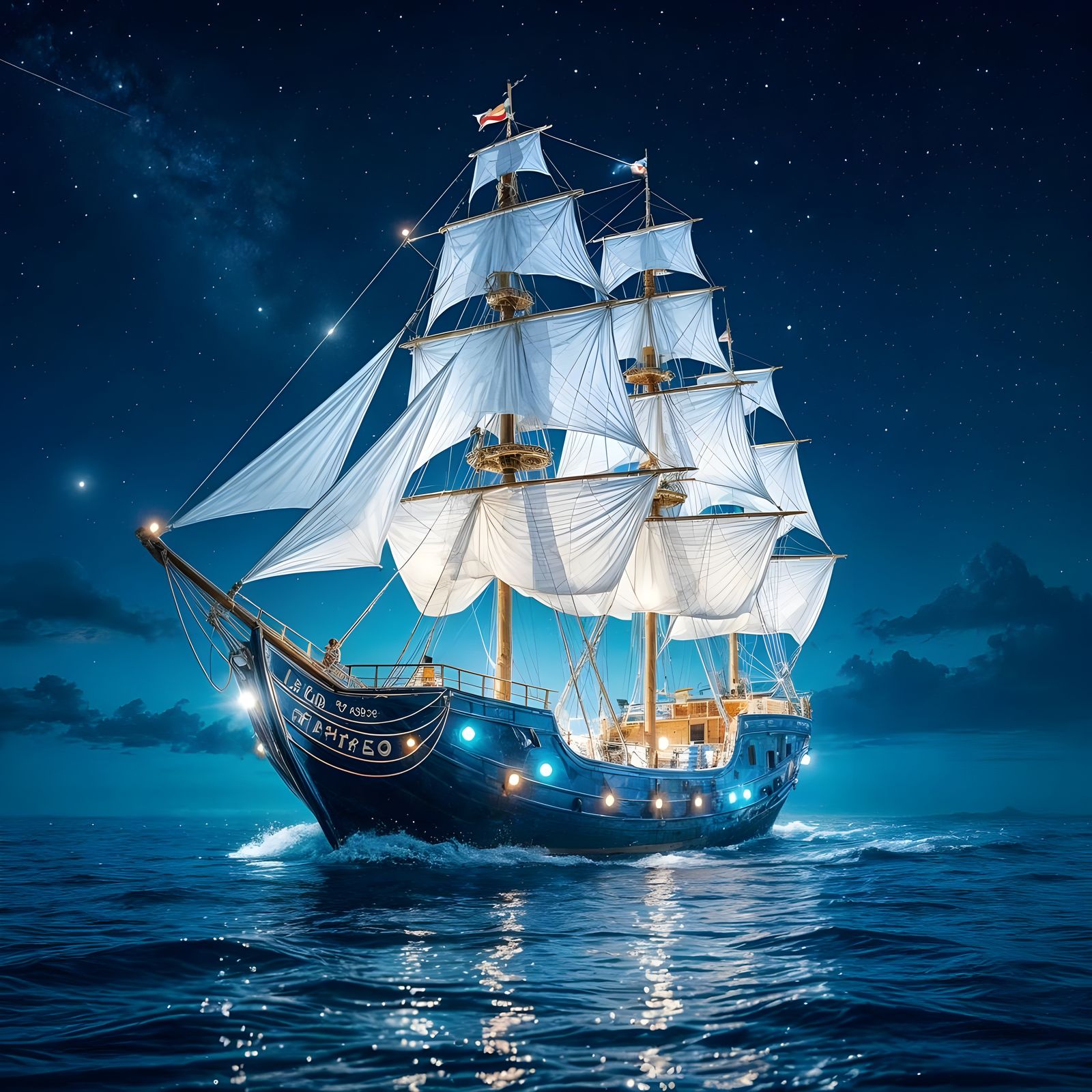 Underwater City of Vibrant Sea Glass