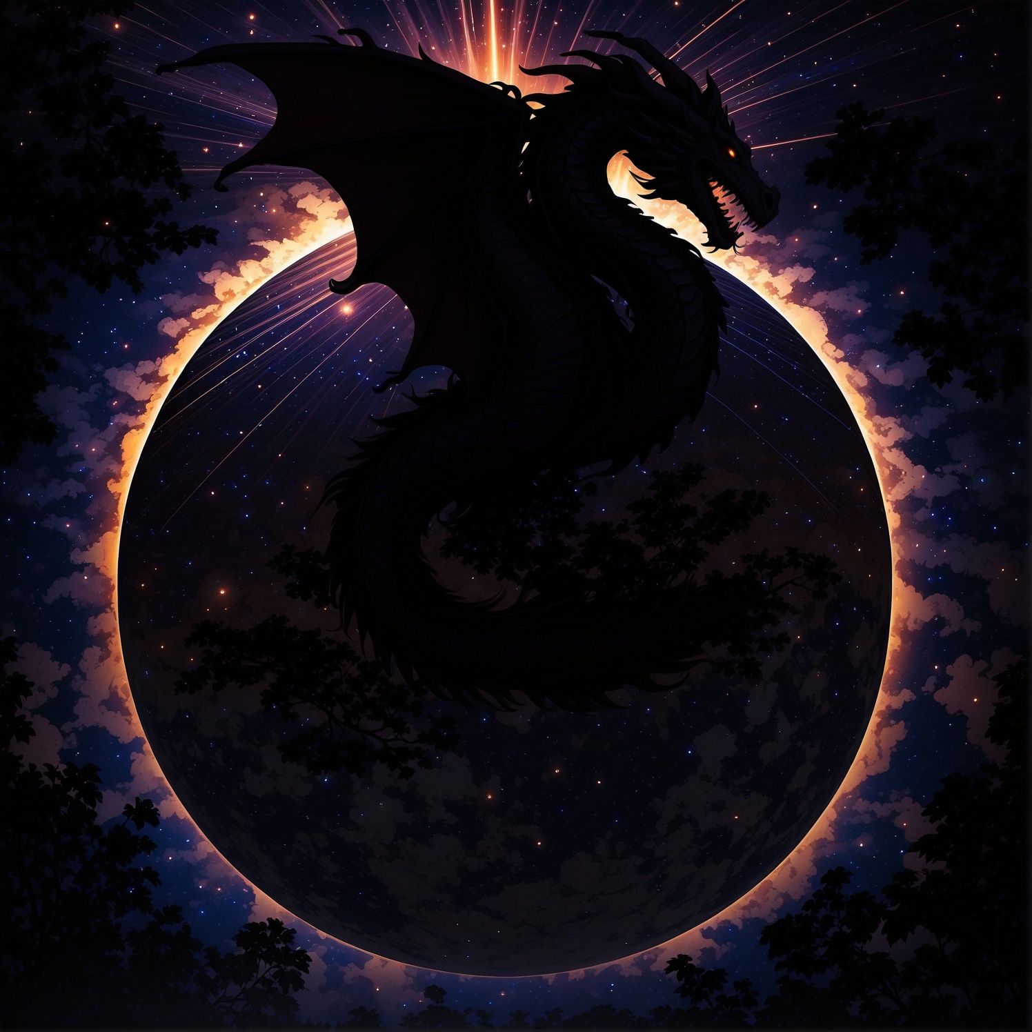 Semi Solar Eclipse Dragon