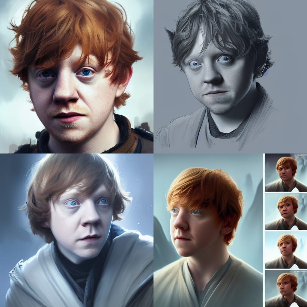 Rupert Grint in  star wars