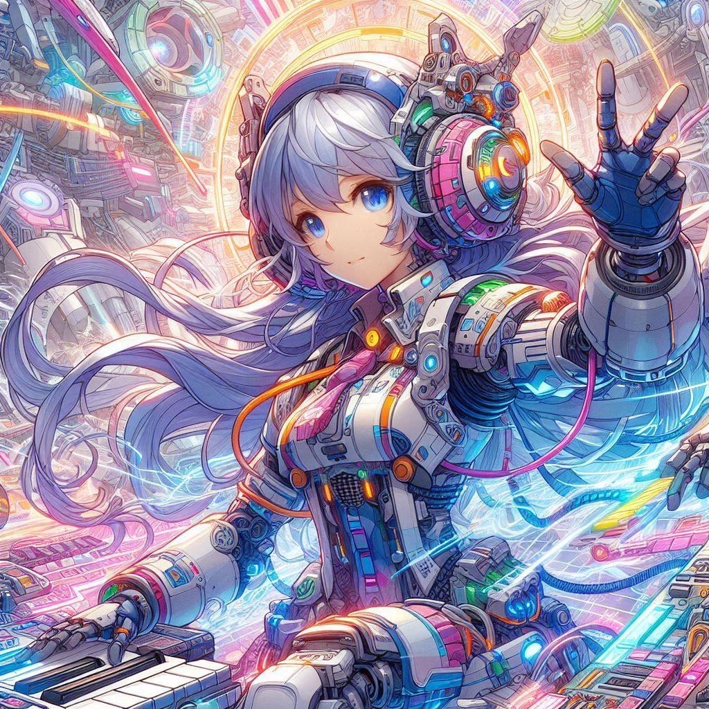 anime Beatmania IIDX artwork illustration Himmel cute older ...