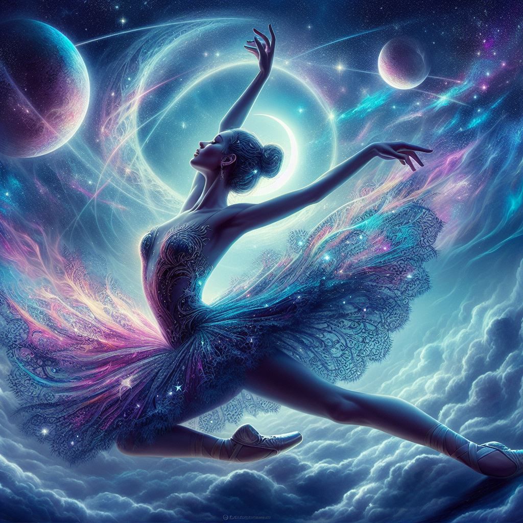 midnight ballerina - AI Generated Artwork - NightCafe Creator