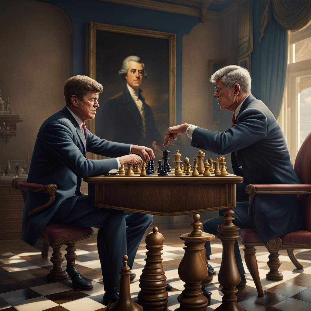 John F kennedy fighting John F kennedy in chess