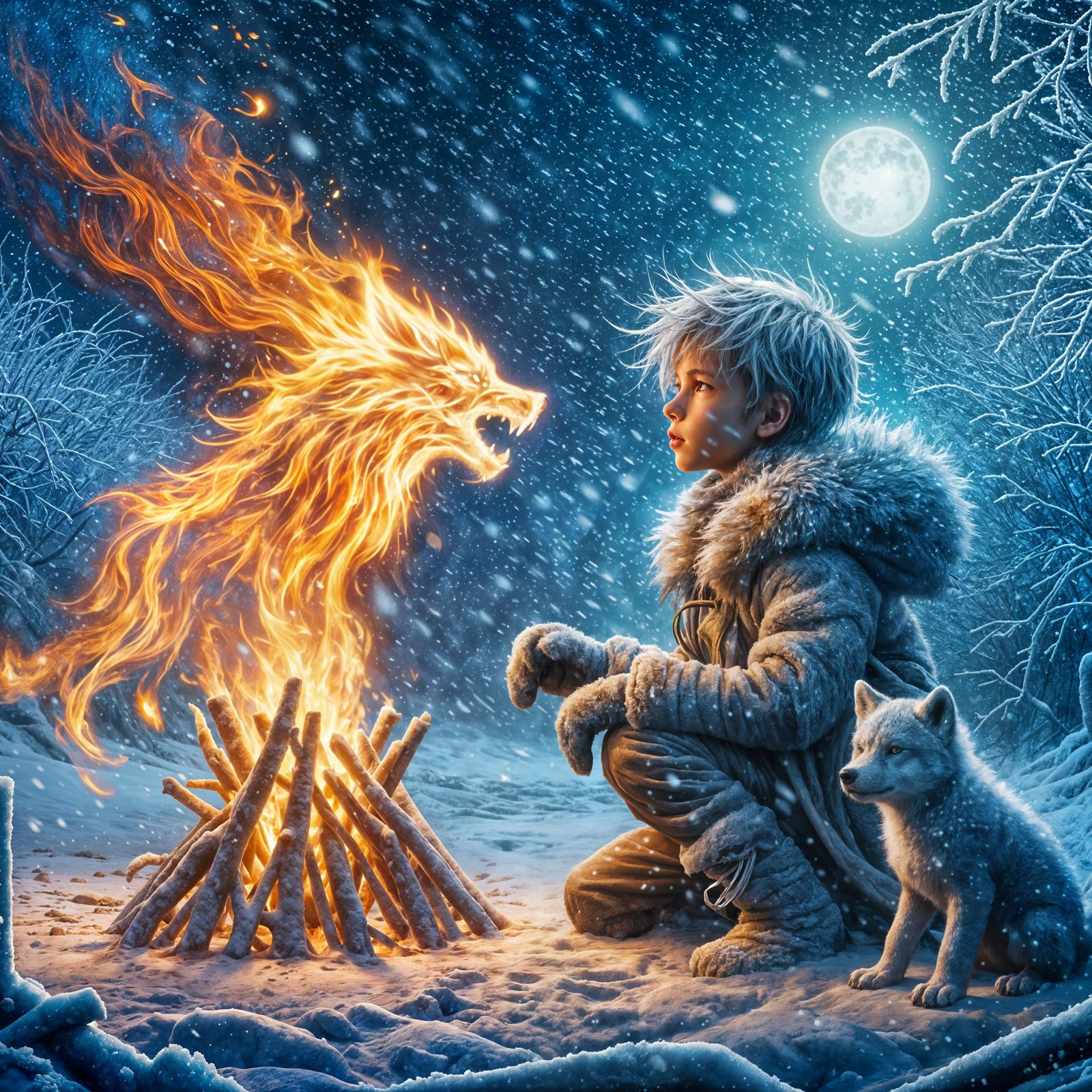 Spirit of Wolves  by @Andre R