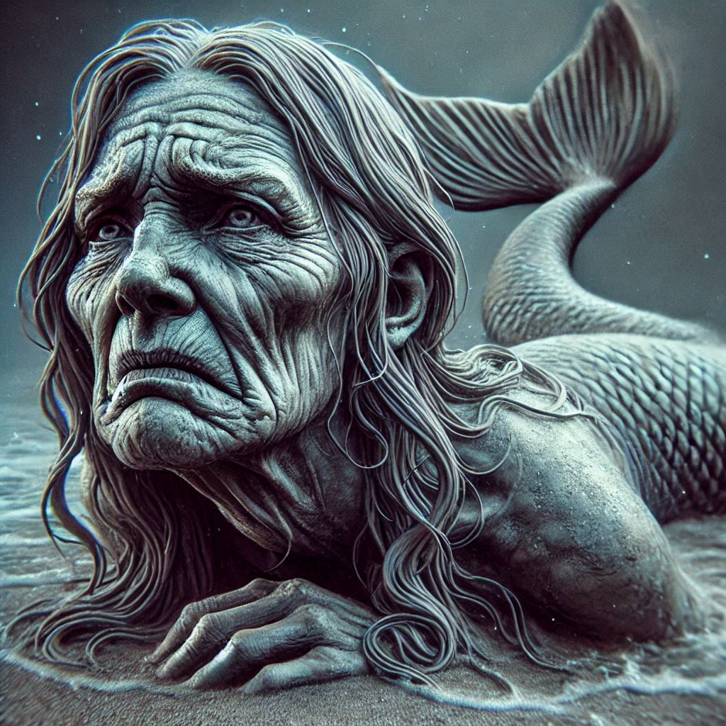even mermaids get old and go through drama - 7