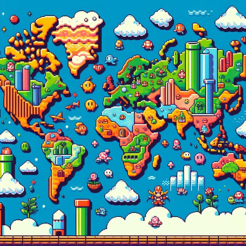 Super Mario World Map