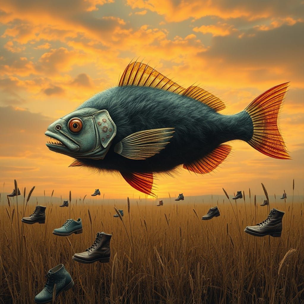 Fish in Furs  by @beeblebrox