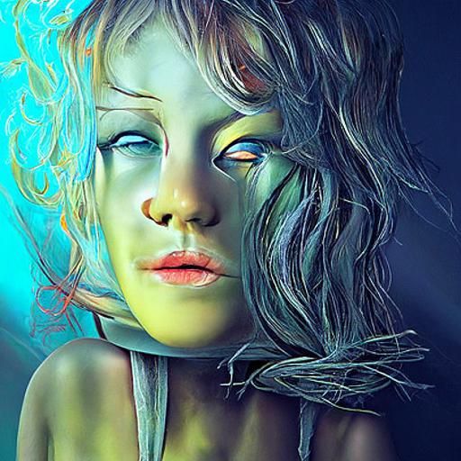 Romanticism Surrealism in Golden Hour Light