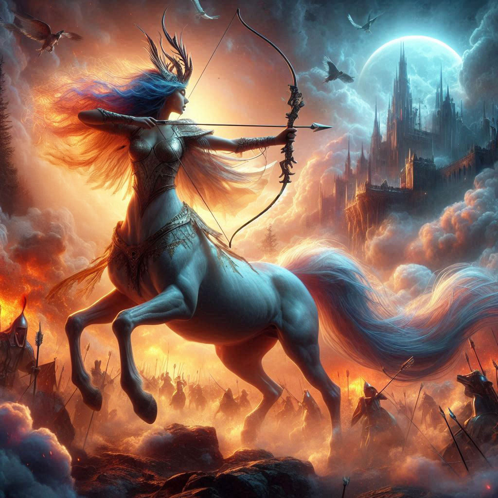 Female Centaur in action (1)