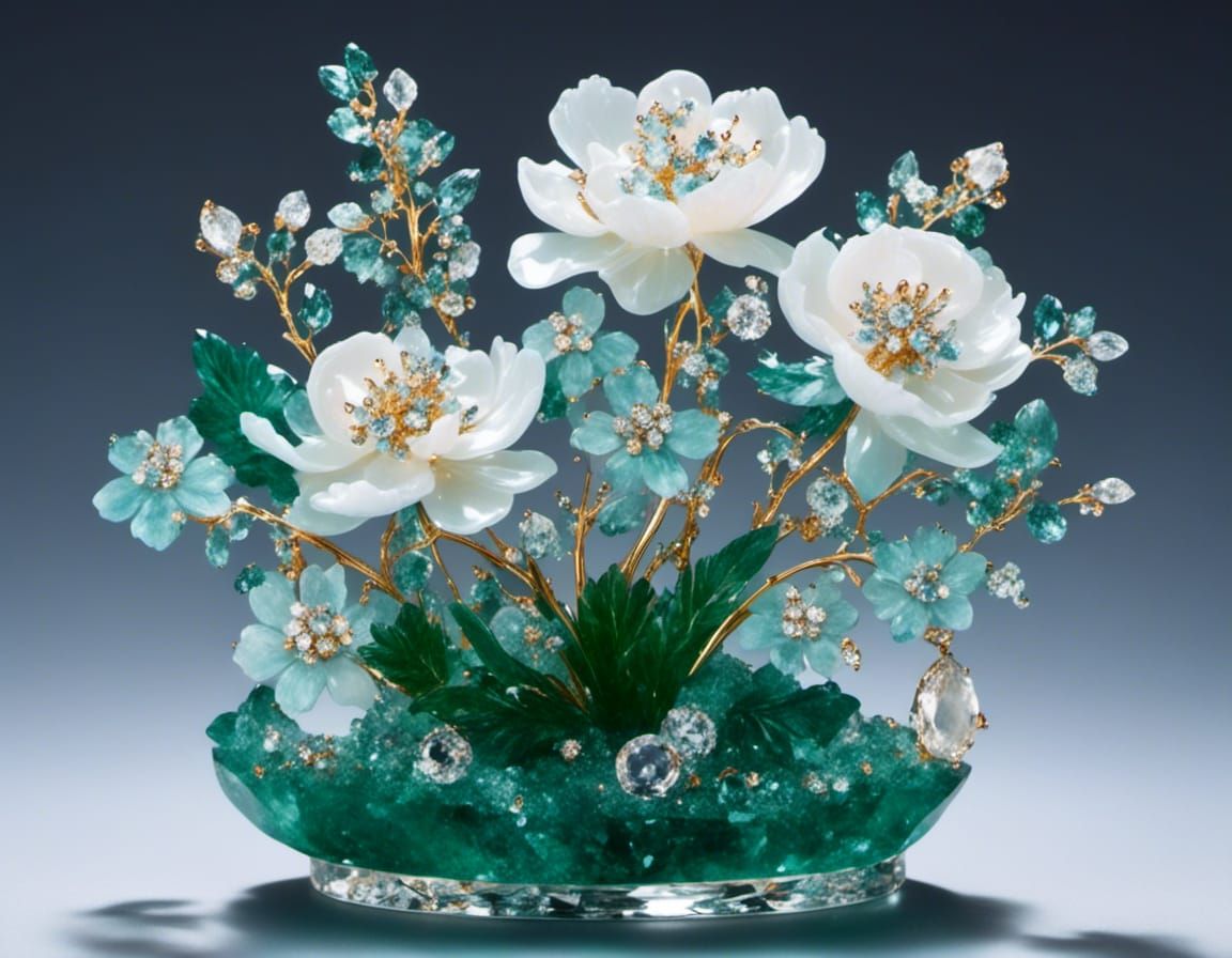 Flowers Figurine