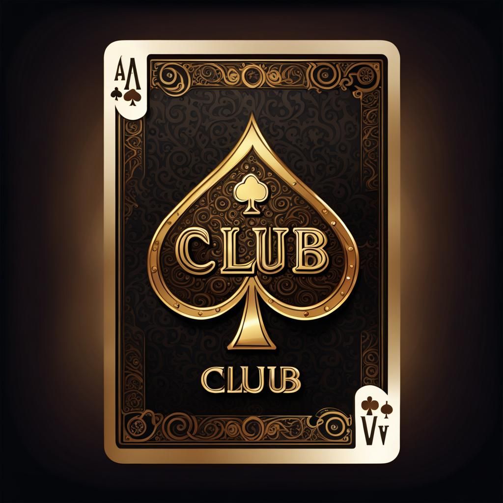 "Ace of clubs"