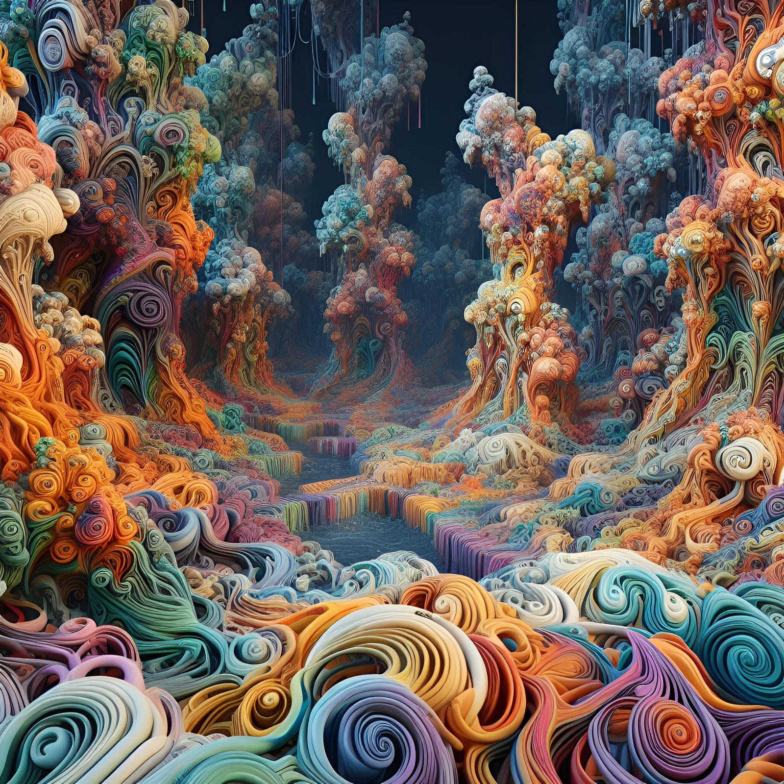 Misc. Fractal-Funk Landscape (Dall-E-3 02nov-18dec23)
