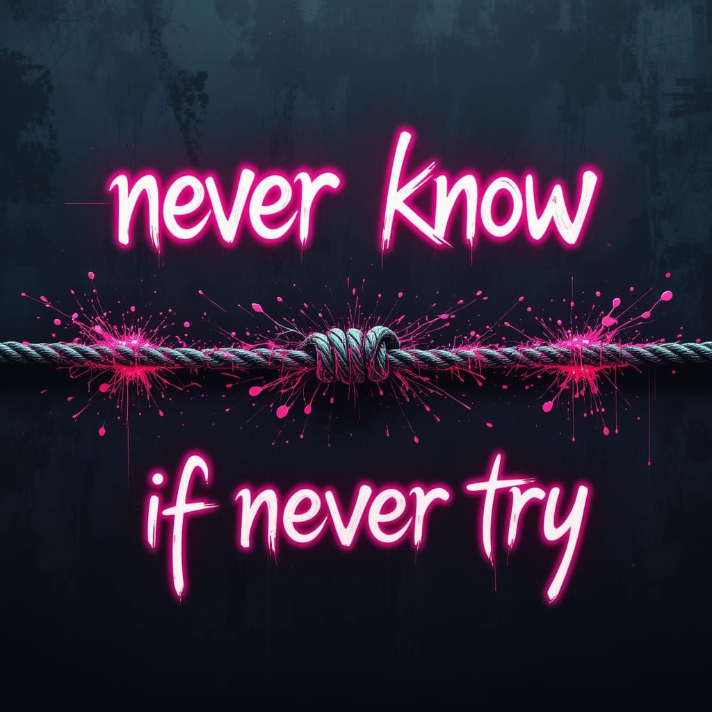 never know if never try