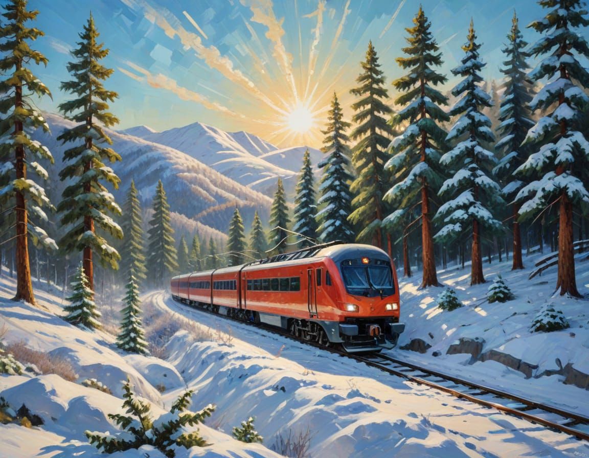 Winter Train 5