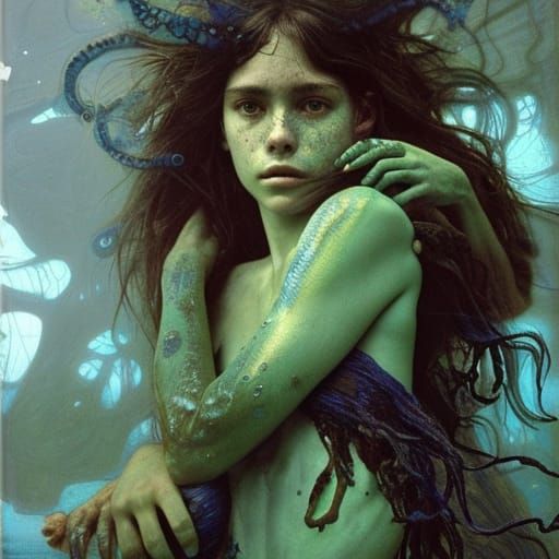 Young water spirit
