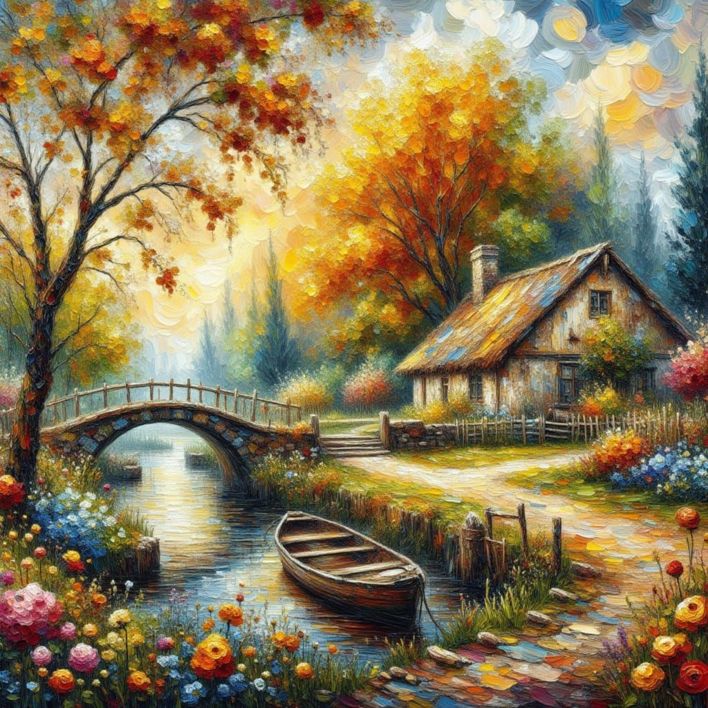 <lora:Mixed Media Impasto:1.0>