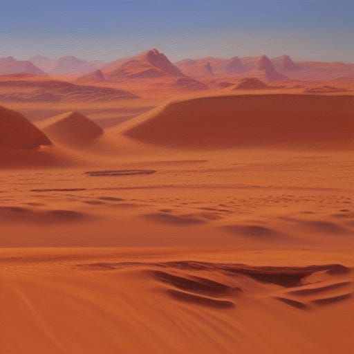 The Sahara in its natural state