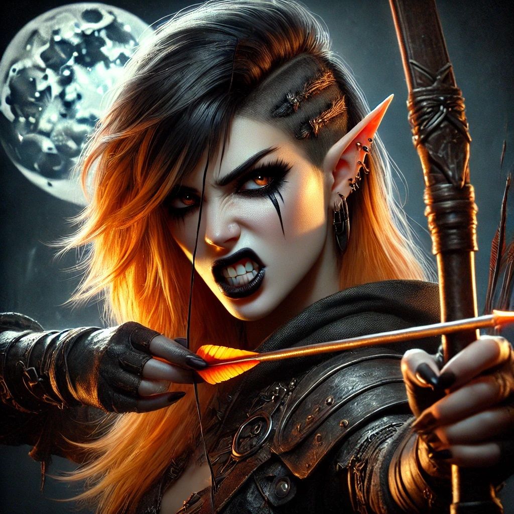 Rayne, Kraken Society Arcane Archer