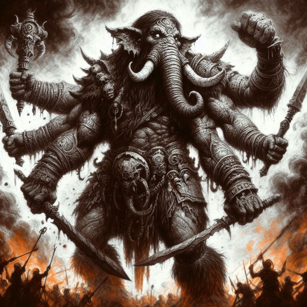 My Dark Fantasy Series Character Design