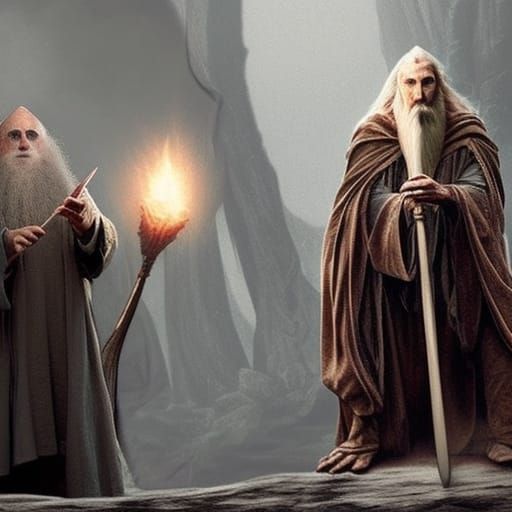 gandalf saruman radagast