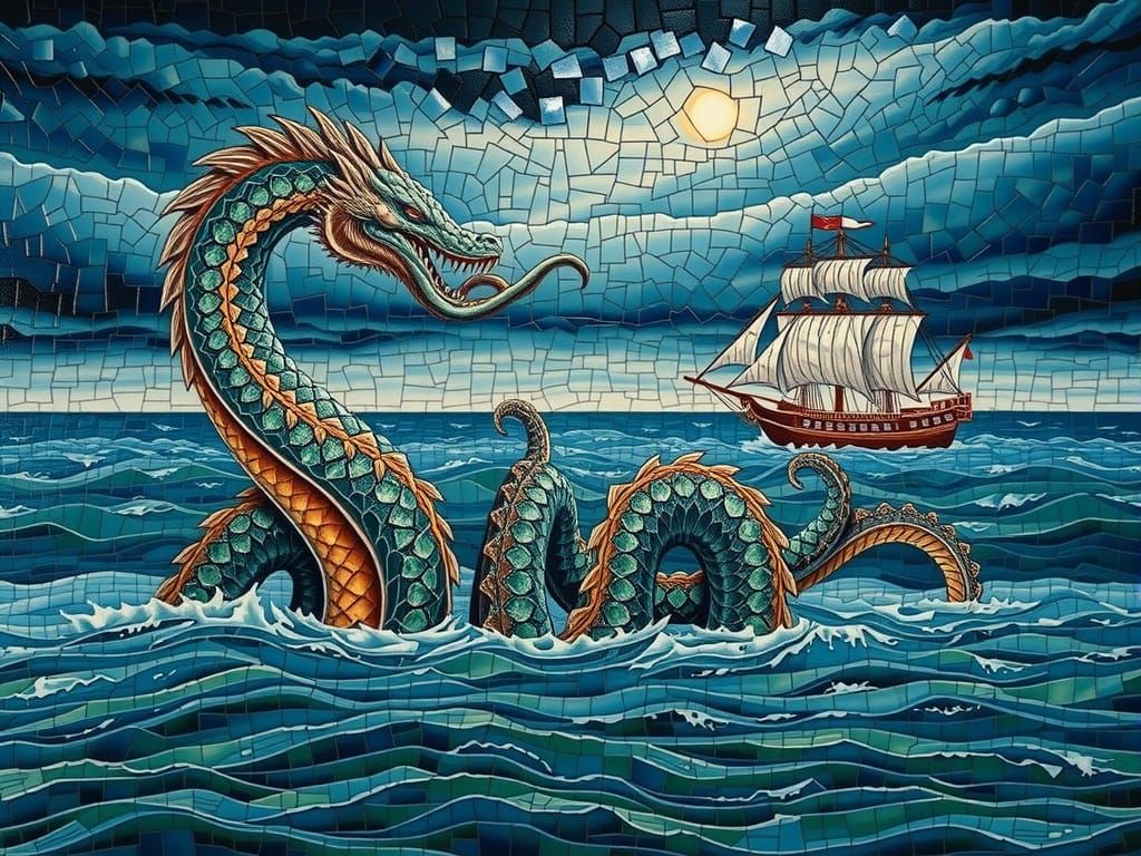 The Kraken Hunts  by @kirkb1693