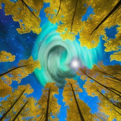 Lights In The Sky 6 AI Generated Artwork NightCafe Creator